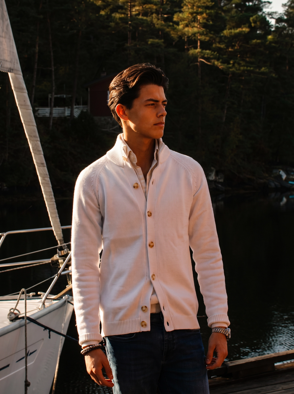 Timeless Cream Knit